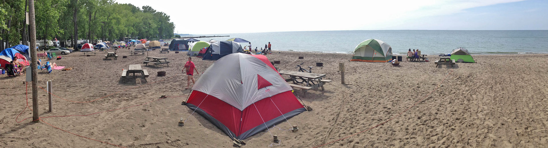 Tent beach outlet camping near me