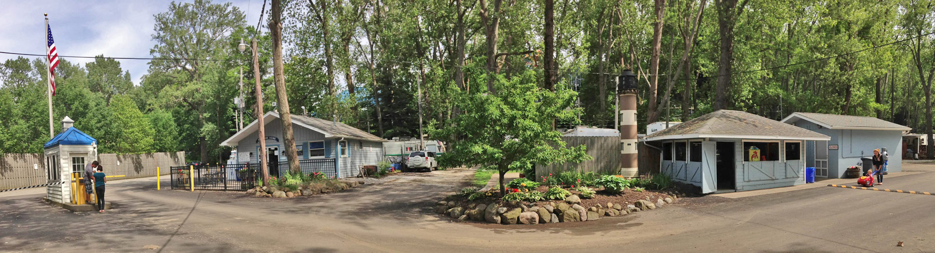 Entrance to Sara’s Campground